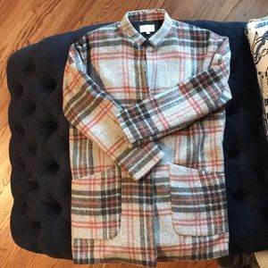 Like new Jolt over size blazer plaid jacket